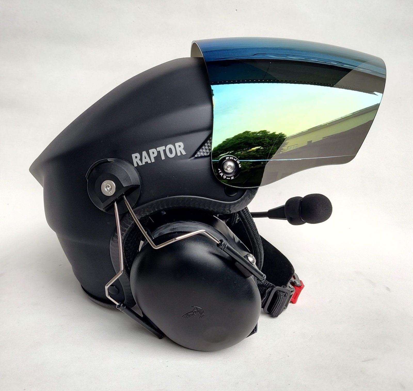 CAPACETE RAPTOR COR PRETO FOSCO COM VISEIRA MODELO FULL FACE E SISTEMA DE PRENDER A FONIA MODELO TIPO 3M - Imagem 25
