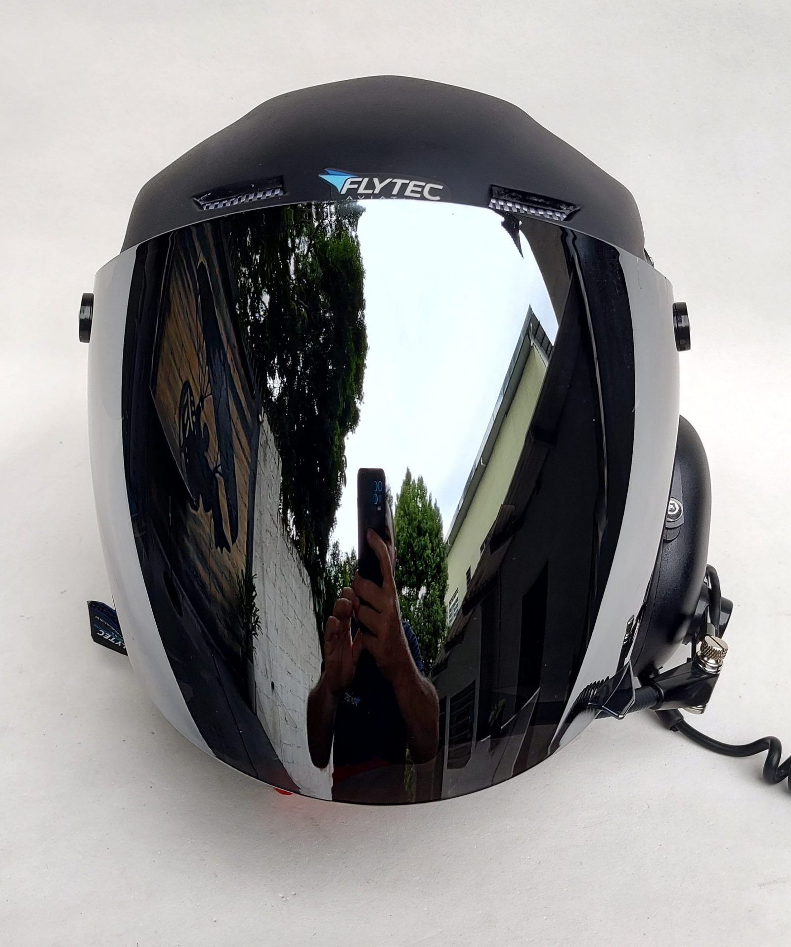 CAPACETE RAPTOR COR PRETO FOSCO COM VISEIRA MODELO FULL FACE E SISTEMA DE PRENDER A FONIA MODELO FLYTEC - Imagem 19