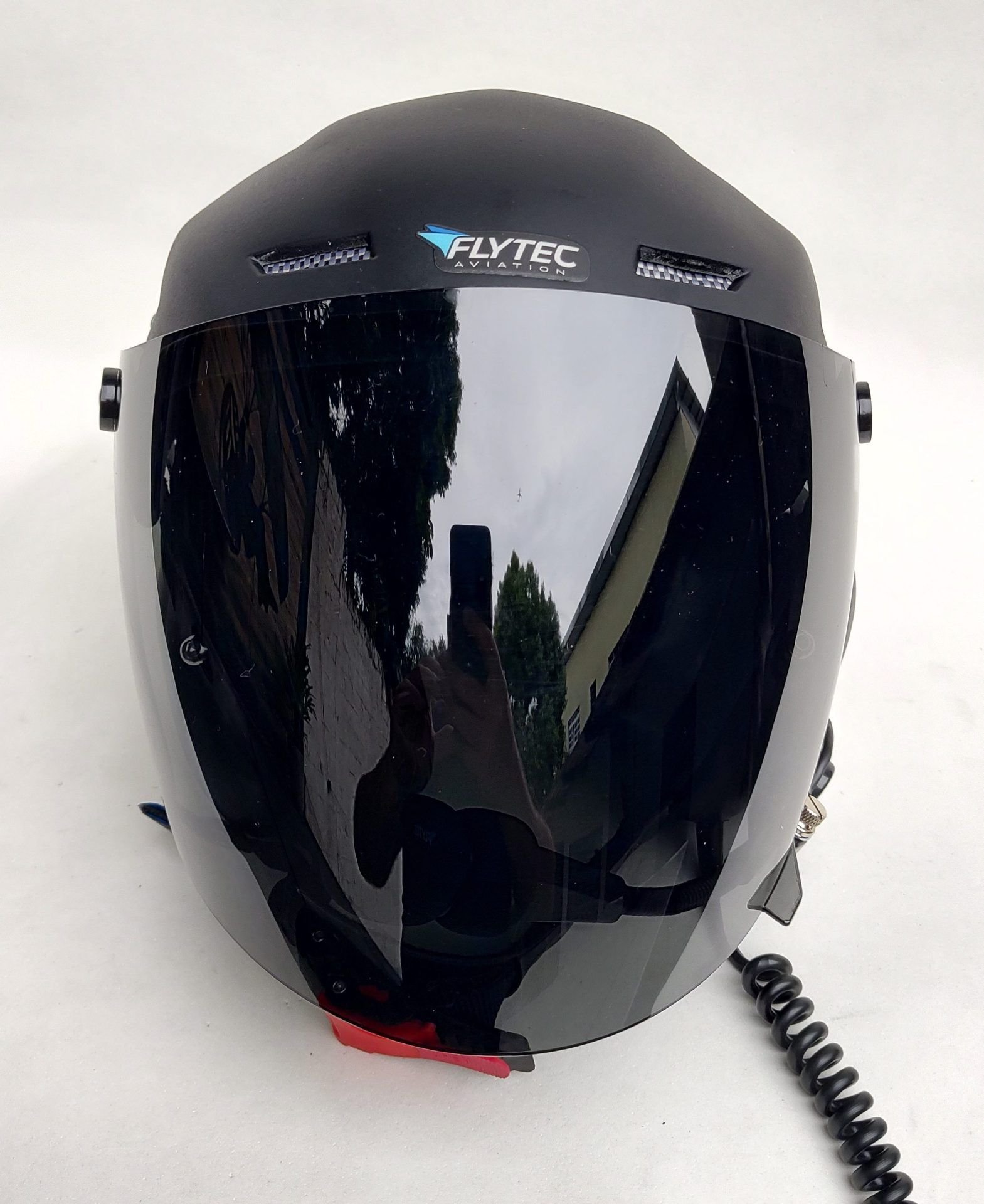 CAPACETE RAPTOR COR PRETO FOSCO COM VISEIRA MODELO FULL FACE E SISTEMA DE PRENDER A FONIA MODELO FLYTEC - Imagem 7