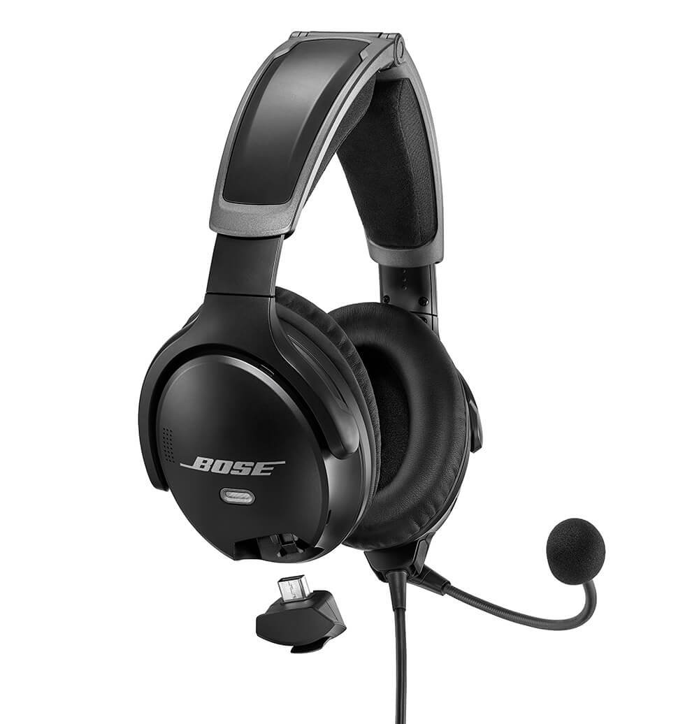 HEADSET BOSE A30 ANR BLUETOOTH DUAL PLUG AVIAÇÃO - Imagem 7