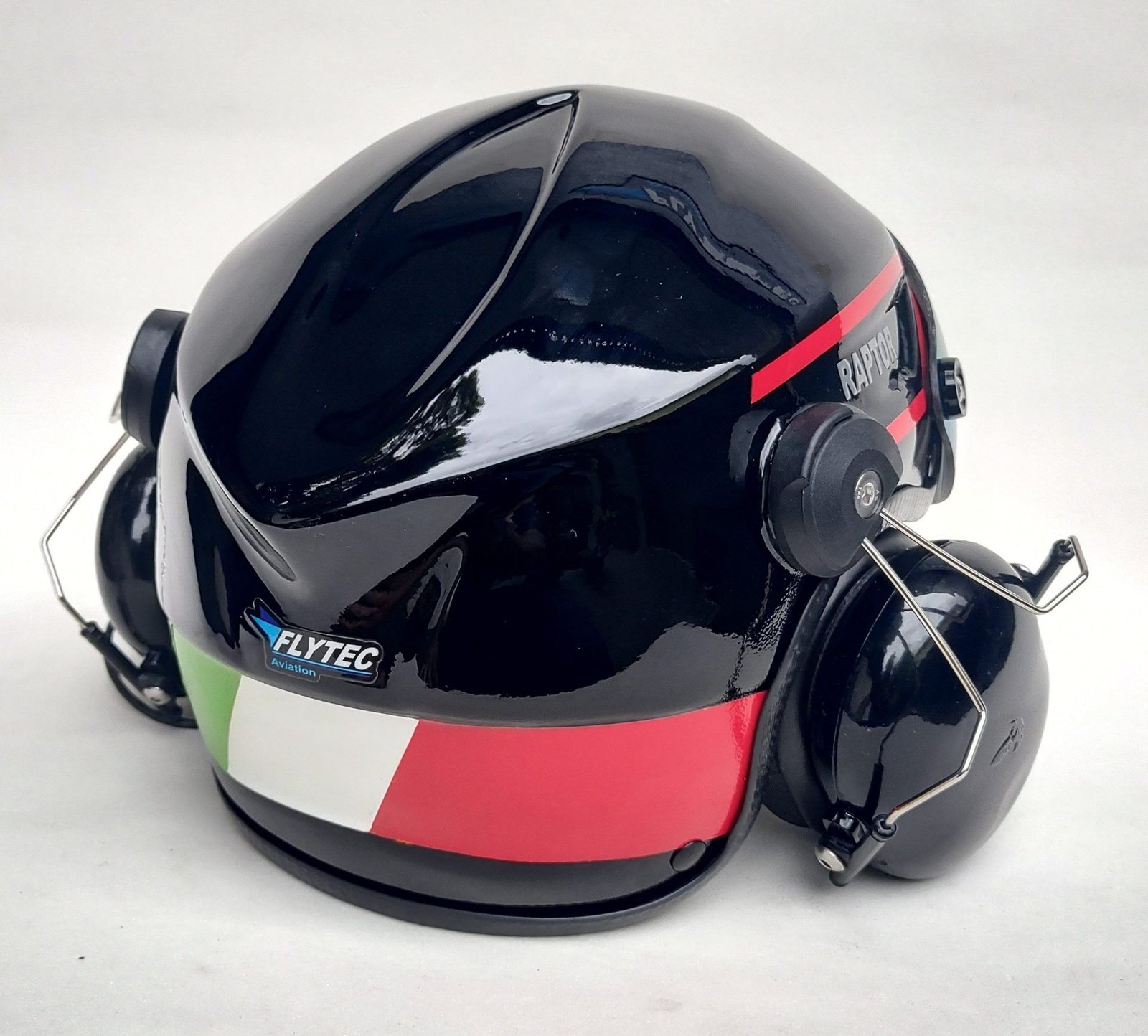 CAPACETE RAPTOR COR ITALY COM SISTEMA DE PRENDER A FONIA MODELO TIPO 3M - Imagem 10